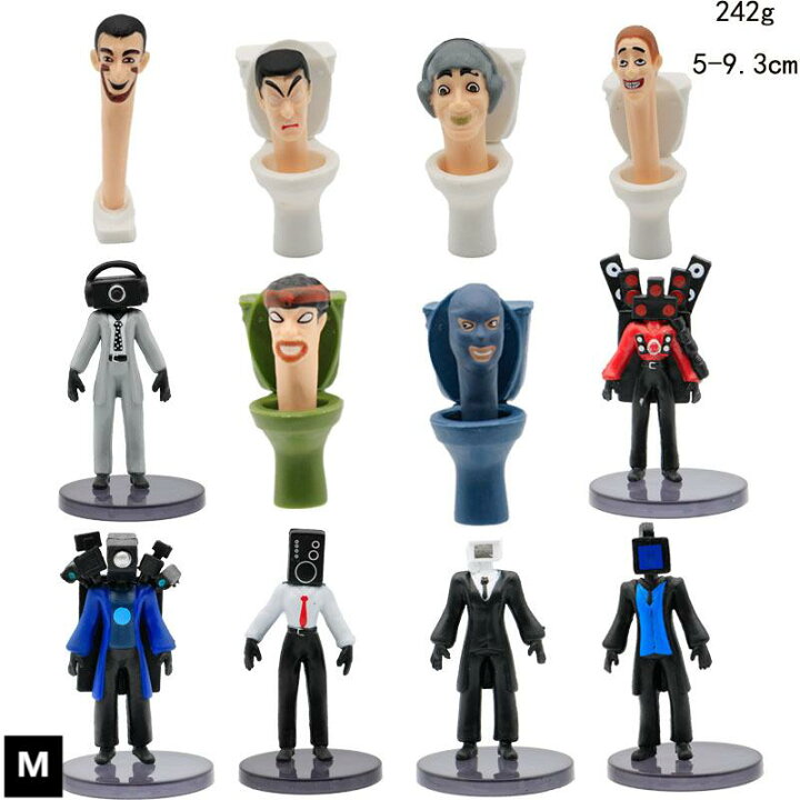 楽天市場】【Skibidi toilet figure!最も完全なキャラクター！】スキビ 