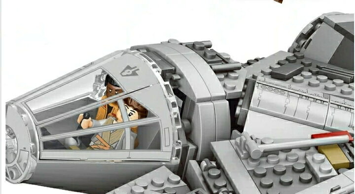 楽天市場】LEGO互換品 スター・ウォーズ ミレニアム・ファルコン レゴ 
