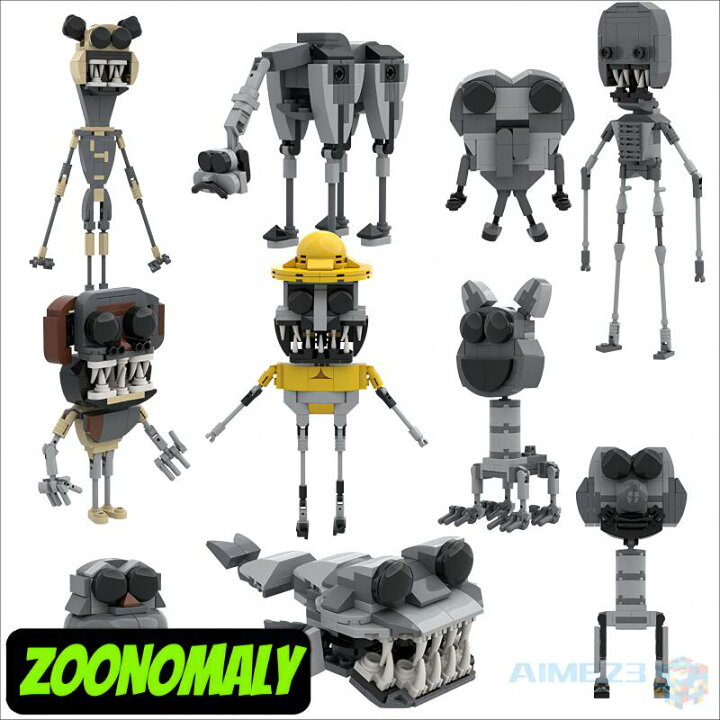 楽天市場】【Zoonomaly lego：10-piece set!】ズーノマリー レゴ 互換  