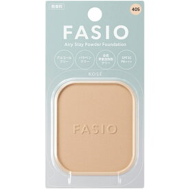 コーセー FASIO ファシオ エアリーステイ パウダーファンデーション 405 ライトオークル 10g