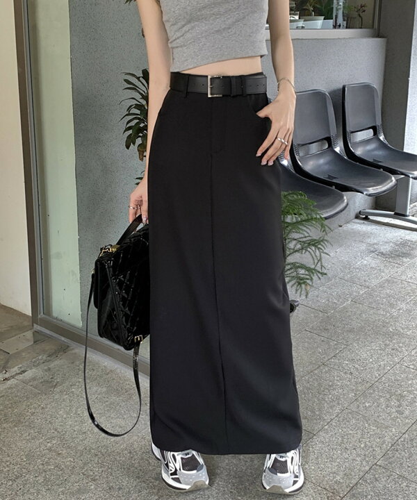 ハート イッセイミヤケ ロングタイトスカート レディース ボトム  