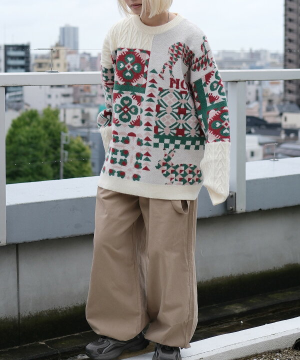楽天市場】【2025AW】ニット メンズ クルーネックニット セーター お