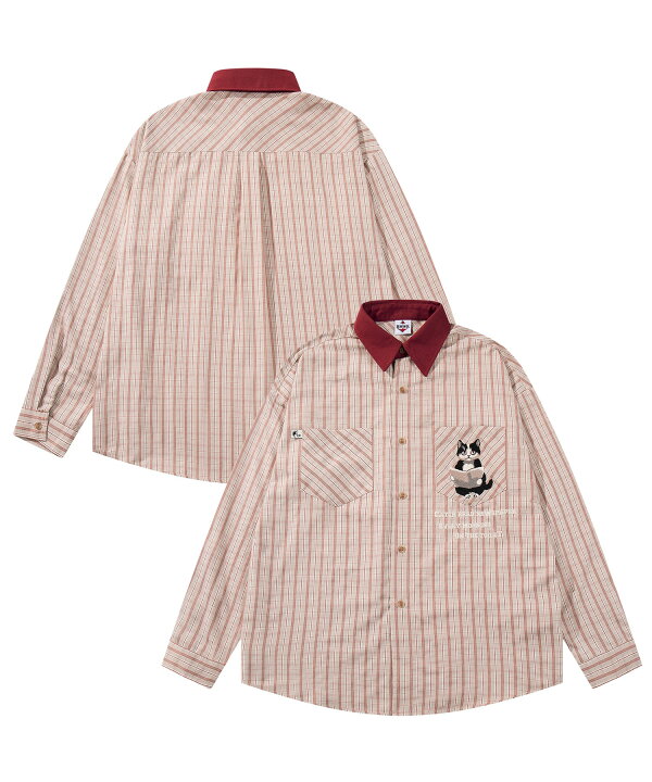 楽天市場】20%OFF シャツ メンズ 長袖 秋 春 冬 秋冬 おしゃれ 猫  