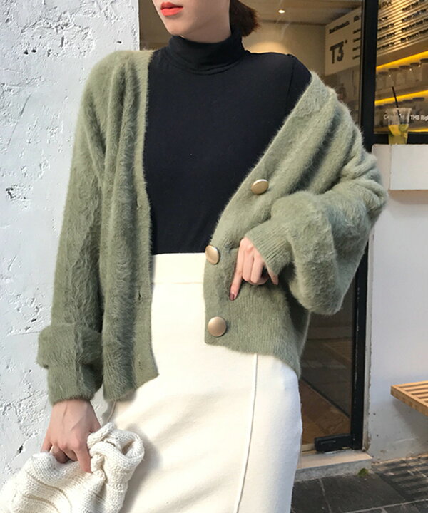 楽天市場 シャギーニットカーディガン カーディガン レディース シャギー セクシー ふわふわ もこもこ ニットトップ トップス 秋 冬 春 上品 綺麗め かわいい ジャスミン ふわふわシャギー大人ニット Aimoha