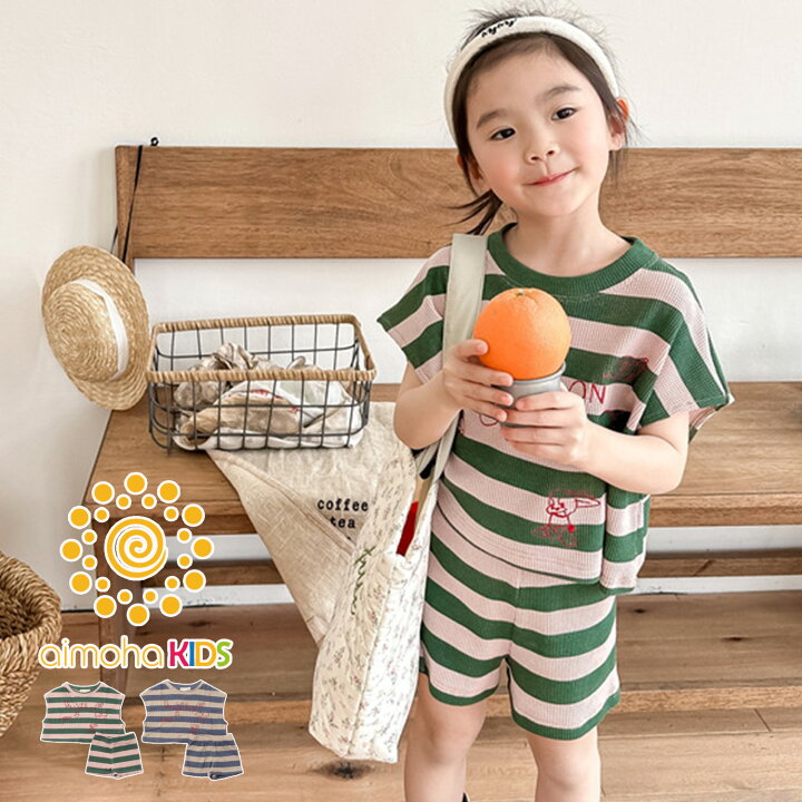 楽天市場】【クリアランス価格☆】 セットアップ キッズ 半袖 tシャツ 