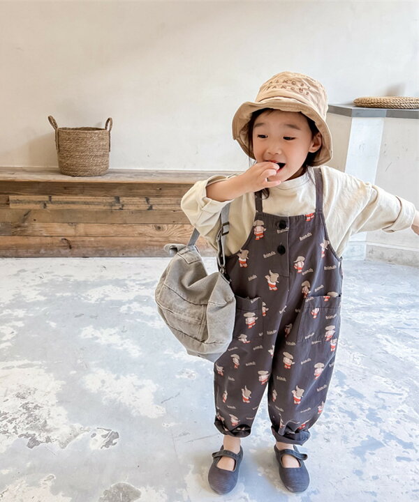 韓国子供服　花柄  北欧　キッズ　パジャマ　セットアップ 　