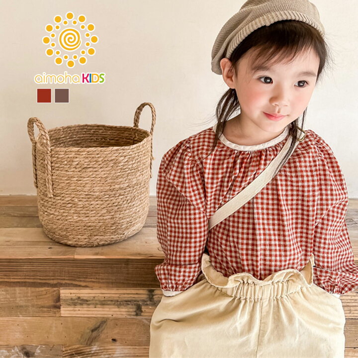 楽天市場】POINT5倍 ブラウス キッズ 長袖 女の子 シャツ 綿 綿90  