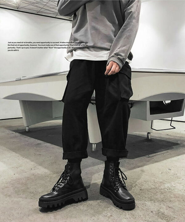 楽天市場 クーポン割 Off ブーツ メンズ ショート ソックスブーツ 厚底ブーツ 厚底カジュアルシューズ レースアップ 韓国 ライク おしゃれ かっこいい ファッションブーツ 24 5cm 25 0cm 25 5cm 26 0cm 26 5cm 27 0cm 韓国ライクなレースアップブーツ Aimoha