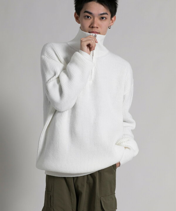 楽天市場】【2025AW】【Classic Half-Zip Knit Pullover】 メンズ 