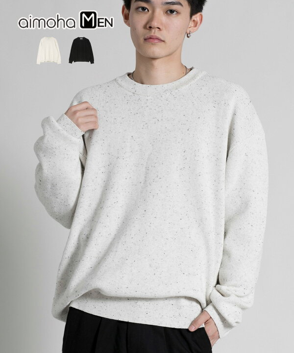 楽天市場】【Cozy Flecked Pullover】 メンズ ニット セーター 