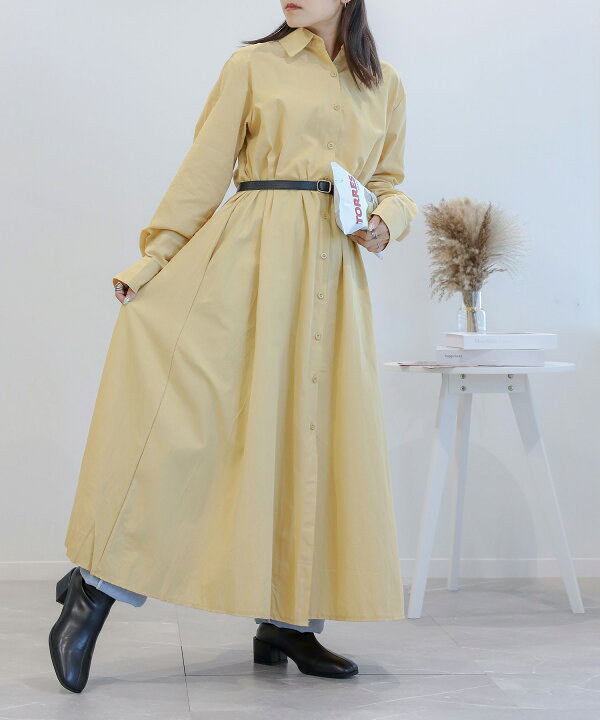 楽天市場】シャツワンピース ロング 長袖 ロングシャツ レディース 春 