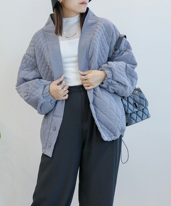 楽天市場】キルティングジャケット レディース 中綿 あたたか 