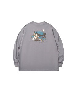 S'more Fishing Time L/S Tee �t�B�b�V���O�^�C�������O�X���[�uT�V���c ����T ���f�B�[�X �����Y ���j�Z�b�N�X �A�E�g�h�A �J�W���A�� �H�~ �V�� �������