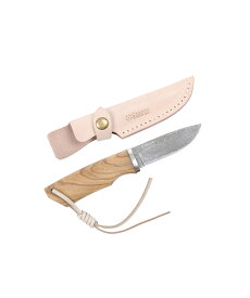 【クーポン15%OFF!!】【S'more / masse knife ( マッスナイフ ) 】 ナイフ ダマスカス アウトドア スモア キャンプ アウトドア ソロキャンプ 山登り 野外作業 キャンプナイフ おしゃれ 専用レザーケース ハンドロープ 耐久性 【女性でも扱いやすいサイズ感】