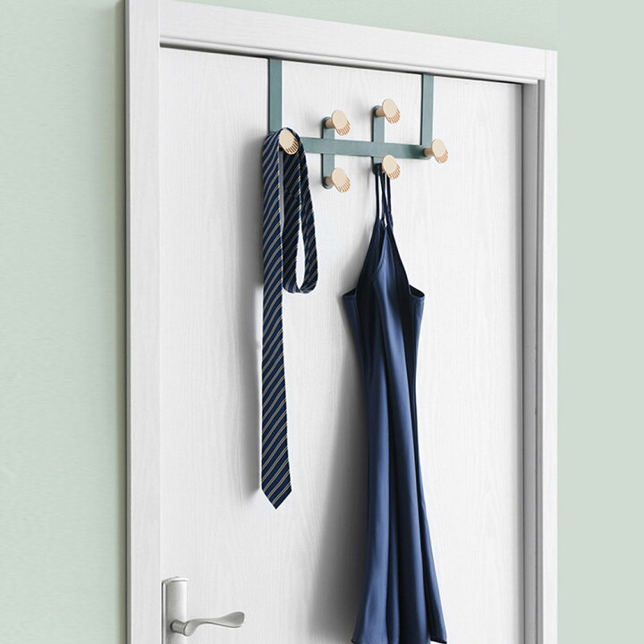 楽天市場 ドア フックハンガー おしゃれ 北欧 ドアハンガー ドアフック 帽子フック 洋服掛け ハンガー ドア用 扉用 オシャレ 収納 引っ掛け 引っ掛け収納 ノルディック ラッピング不可 Aimoha