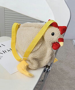 楽天市場 ショルダーバッグ レディース 斜めがけ ニワトリ 動物 鳥 かわいい ポシェット キャラクター 軽量 おしゃれ 韓国 ライク オルチャンファッション 人気 バッグ 可愛い 注目される 可愛いニワトリバッグ Aimoha