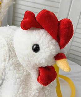 楽天市場 ショルダーバッグ レディース 斜めがけ ニワトリ 動物 鳥 かわいい ポシェット キャラクター 軽量 おしゃれ 韓国 ライク オルチャンファッション 人気 バッグ 可愛い 注目される 可愛いニワトリバッグ Aimoha