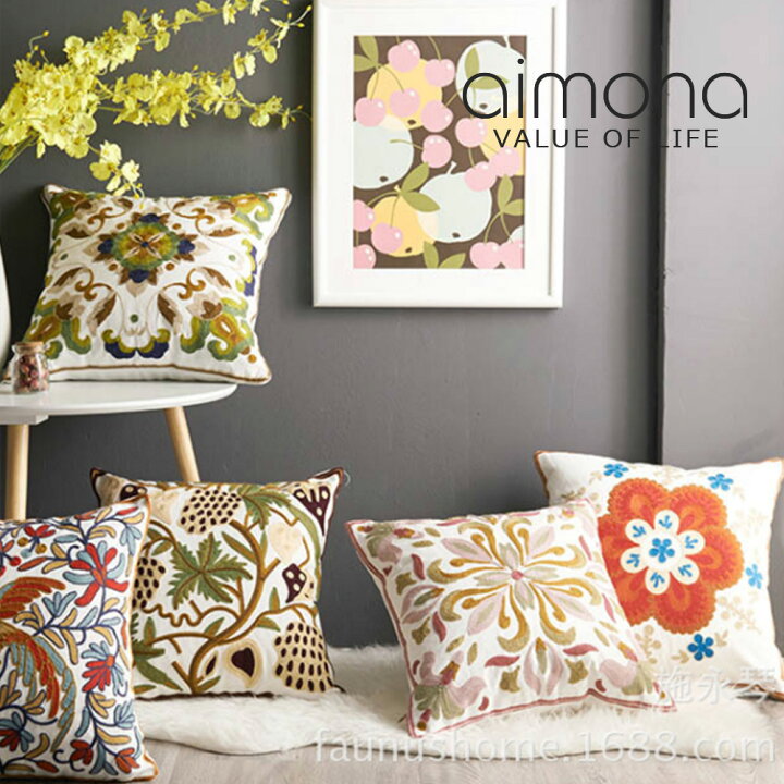 クッションカバー ベルギー国旗 45x45cm アジアン 未使用 最新 45x45cm