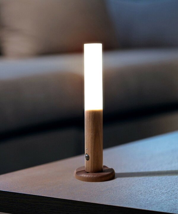 楽天市場 ライト センサー 足元ライト センサー 人感センサー インテリアライト 間接照明 おしゃれ Led デスクライト 卓上 ライト 500mah かわいい おしゃれ 充電式 ダイニング 寝室 幅6cm 奥行き3 3cm 高さ18cm 人感センサーライト Aimoha