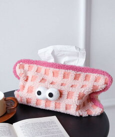 【目が可愛い!!】 ティッシュケース ティッシュ 収納 可愛い おしゃれ ティッシュカバー ティッシュ カバー インテリア 見せる収納 【ラッピング不可】