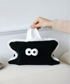 【目が可愛い!!】 ティッシュケース ティッシュ 収納 可愛い おしゃれ ティッシュカバー ティッシュ カバー インテリア 見せる収納 【ラッピング不可】