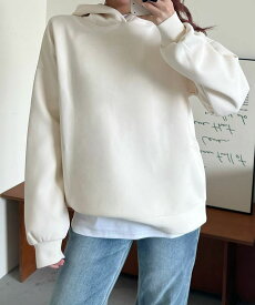 【2025AW】【Aimoha】ナチュラルカラーフーディー レディース カジュアルシンプル スタンダードシルエット 柔らかい肌触りの生地 リラックス感たっぷりの着心地 ナチュラル 日常 おしゃれ