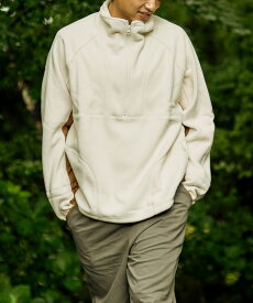 5倍ポイント 20%OFFクーポン 夏祭 Half zip fleece pullover ハーフジップフリースプルオーバー 長袖 おしゃれ シンプル ゆったり 【ユニセックス対応!!】
