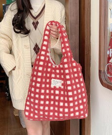 【2025AW】【aimoha /モコモコトートバッグ】 モコモコトートバッグ トートバッグ レディース おしゃれ 小物入れ バッグ ペグケース 軽量 道具入れ ランタン収納袋 旅行