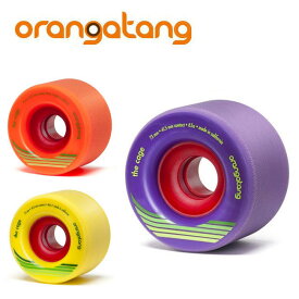 【4個1セット】 ORANGATANG WEELS [ CAGE @10000] オランガタン ウィール ロング スケート 用【正規代理店商品】