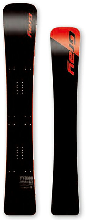 楽天市場】GRAY SNOWBOARDS [ TYCOON Type S 163/185cm @178000 