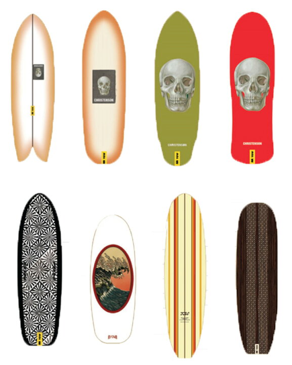 楽天市場】[ YOW SURFSKATE DECK デッキのみ @20000] ヤウ サーフ 