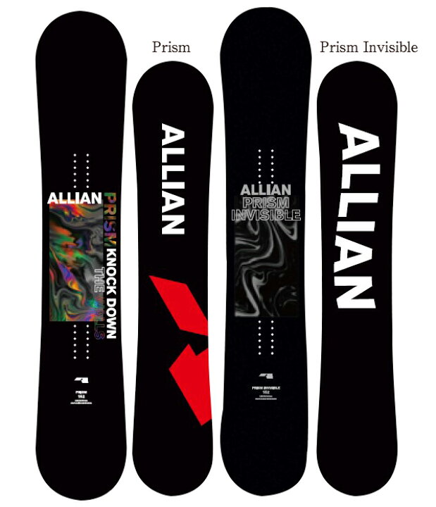 楽天市場】ALLIAN SNOWBOARD [ PRISM & PRISM INVISIBLE @78000 