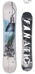FANATIC SNOWBOARDS [ TRICK MASTER @72000 ] VDC Camber t@ieBbN Xm[{[h yK㗝Xizyz