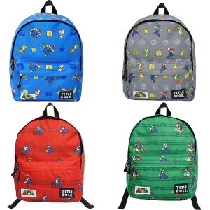 SUPER MARIO [ 20729031 TITLE ROLE �X�[�p�[�}���I �L�b�Y �f�C�p�b�N @4500] 20759045 SUPER MARIO KIDS DAY PACK