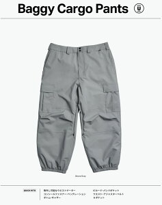 ROME SNOWBOARD WEAR [ Baggy Cargo Pants @42000] [ Xm[{[h EGA