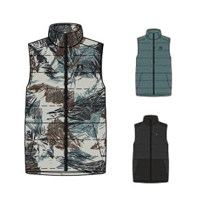 JONES Xm[{[h EGA [ MEN'S RE-UP DOWN RECYCLED VEST @36000] W[Y WEAR
