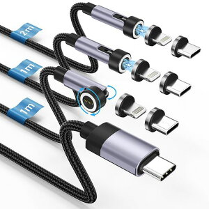 �}�O�l�b�g�[�d�P�[�u��60Wtype-C3A�}���[�d�y3�{�g/1Mx2+2Mx1�zPDUSBC�P�[�u��540�x��]���Ζh�o���C�g��O�R�l�N�^3��+�^�C�vC�R�l�N�^3��iPhoneiPadMacbookAndroid