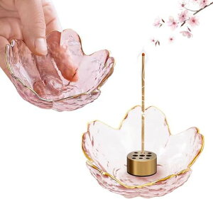 Mutochyお香立て仏壇用香炉香炉皿線香立て香炉心を落ち着かせてくれる仏壇用和風書斎瞑想睡眠線香皿インセンスホルダー癒やしリラックス(gold)