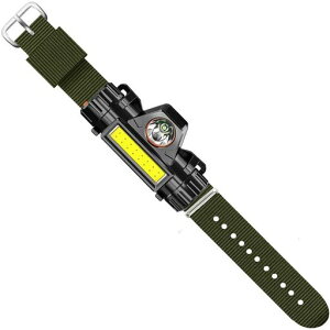 Tledtech ��񃉃C�g LED �����d�� 2in1 COB+XPE ����� 90°�p�x���� IPX4�h�� �[�d�� ����t���[ ��Ɨp �A�E�g�h�A�E��ԎU���E���̎U���E�A�E�g�h�A�p (1)