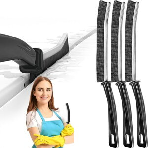 Geerow隙間ブラシスリットクリーニングブラシ浴室ブラシ掃除しにくい隙間にフィット多機能スリットブラシ隙間掃除ブラシ毛が落ちにくく浴室クリーニングブラシ長尺硬毛スリットブラシ…