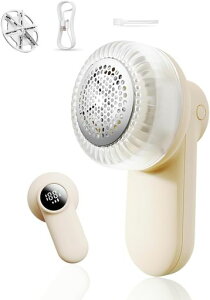 【新登場 人気】けだまとり電動毛玉取り電動毛玉取り器毛玉クリーナーLCD液晶ディスプレイ強力6枚刃スピード3段階調整USB充電式けだまとり電動人気?安全装置USB充電式毛玉取り器携帯に…