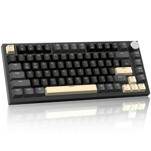 MAMBASNAKE x ATTACK SHARK K85 ���s�b�h�g���K�[ �Q�[�~���O�L�[�{�[�h �L�� 75% TKL MOBA/FPS���� ��A