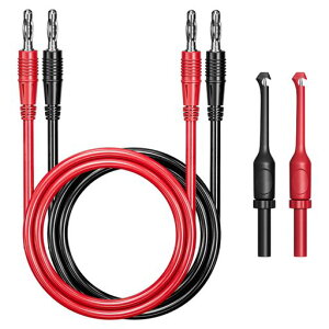 Cleqee 4mm�o�i�i�v���O �e�X�g���[�h&���C���[�s�A�X�v���[�u �ԍڐf�f�p �e�X�^�[ �e�X�g���[�h�Z�b�g�d�C�f�f(�ԍ�4�_)