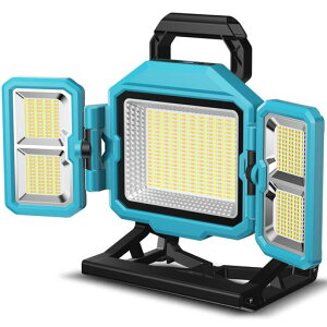 �y���ق̖��邳�E360°�������Ɩ��zTENKOO&YOU ������ �[�d�� led ��Ɠ� 500W 55000LM ���O�Ɩ� �O�ʔ��� �����P 36000mAH��e�� ���F�ؑ� ���i�K���� ���[�N���C�g 4�_�����[�h �h�� �֌g�� �L���c