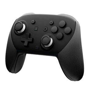 PlayVital Nintendo Switch 2 Pro�Ή��O���b�v-����~��PU�f�ރO���b�v�X�e�b�J�[ �V���R�����w�ʃ{�^���J�o�[�t�� �z�� �Z�p�`�e�N�X�`���[ �u���b�N