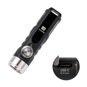 RovyVon(���r�[�{��)AuroraA1�����d��6500K���^650���[����USBC�[�d���L�[�`�F�[�����C�g���͂ȃ~�j�����ȃn���h���C�g�����^�Ԃ��߃��b�N�A�E�g�@�\�t���ً}�p�h�Ж铹