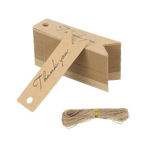 PATIKIL100�R�t���󔒃M�t�g�^�O2.8x0.8�C���`�N���t�g�y�[�p�[�^�O�M�t�g�o�b�O�^�O�~�j�T���L���[���x���������z���f�[�p�[�e�B�[�t�@�{�[���N���t�g�p���t�����F