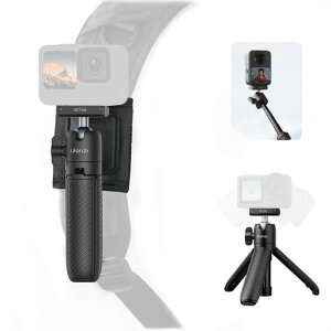 Ulanzi MT66 Action5�pAction4�p�J�����O�r �o�b�N�p�b�N�Ή��~�j�O�r ���C�}�O�l�b�g�}�E���g �N�C�b�N�����[�X�A�_�v�^ 3�i�L�k ���B��_ ���O�r �x���N���X�g���b�v�t�� 360�x��]���R�_��