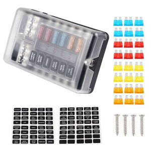 ADPOW�q���[�Y�{�b�N�X12�E�F�C�z���_�[�h���h�oLED�x�����C�g��H�ی�u���b�N�r���[�Y�L�b�g&�X�e�b�J�[�t��ATOATC�u���[�h�q���[�Y�����ԃ{�[�g�}�����g���C�N�p12V-32V