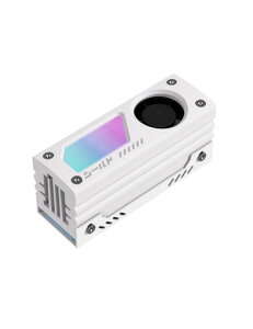 EZDIY-FAB�V�[���hARGBM.22280SSD�q�[�g�V���N����20mmPWM�����t�@���A�����\��p�A�A���~�j�E�����A5V3PinARGB